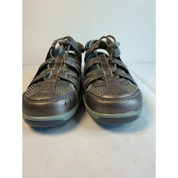 OrthoFeet 991 Womens Size 9.5D Gray Verona Orthopedic Sandals Shoes Vegan - Picture 5 of 15